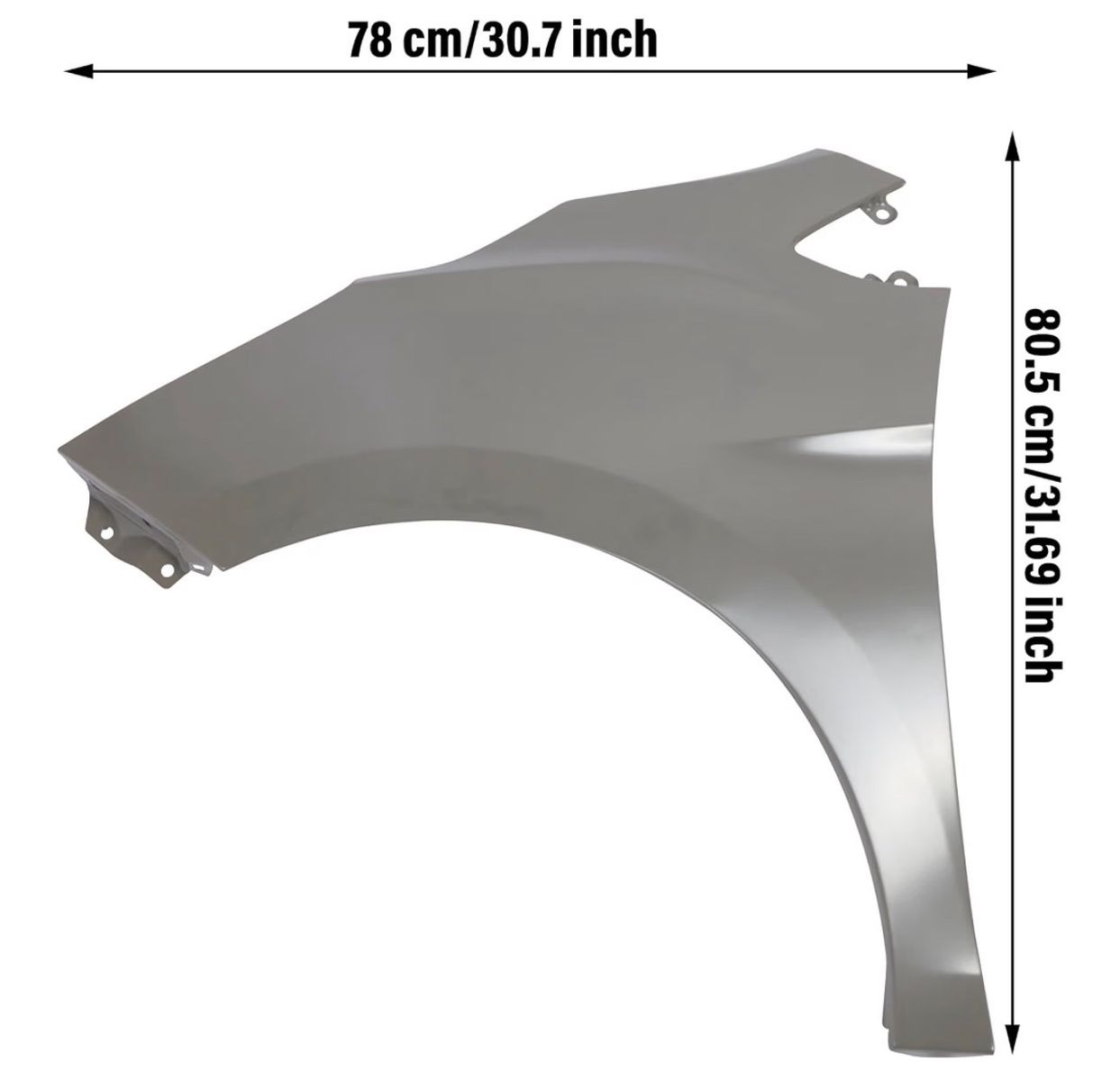 Brand new Front Left Fender Primed Steel Driver Side for Chevy Spark 2016-2022 (GM1240391)
