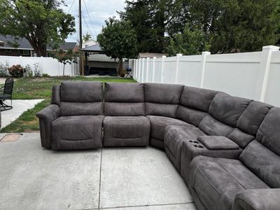 Carlin Fabric Power Reclining Sectional