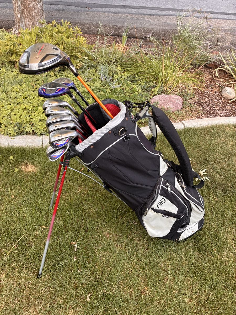 Men’s Titleist Slazenger Ogio golf clubs set