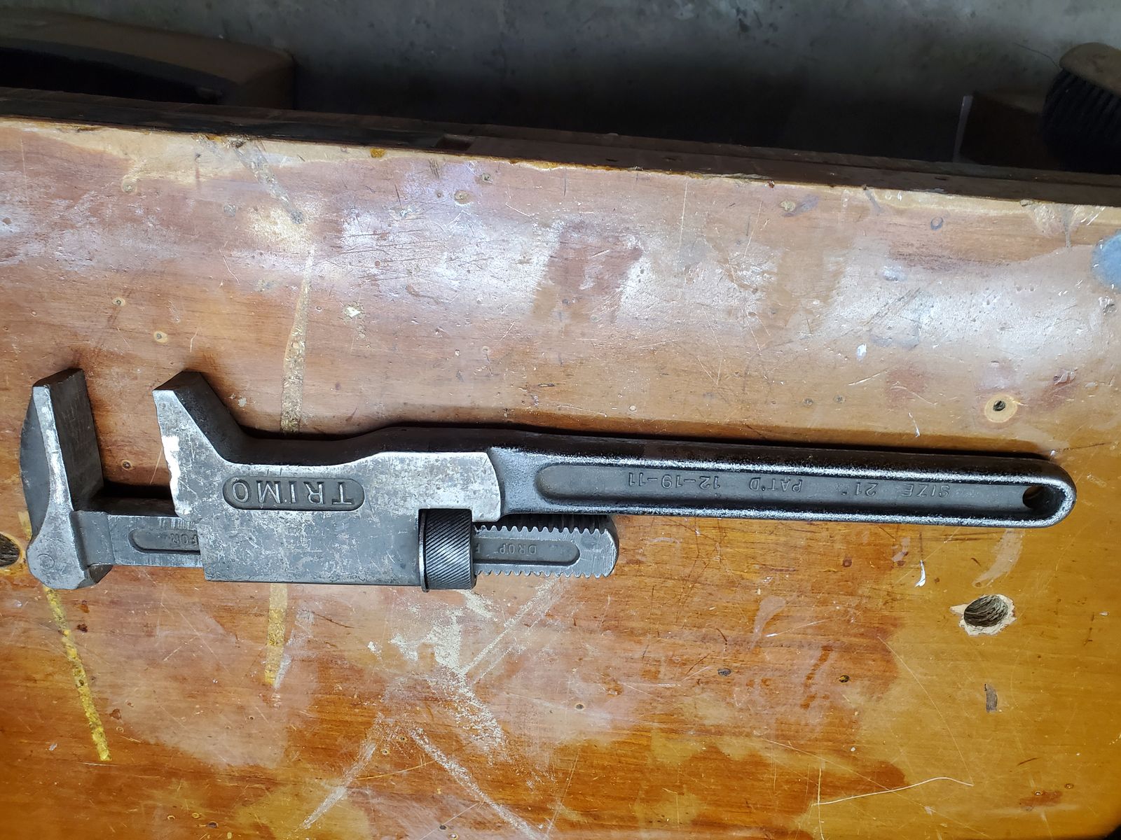 monkey wrench 1912