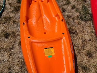 Lifetime Wave Youth Kayak - Orange and Red Kids Kayaks - Great for Beginners!