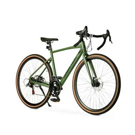 Ozark Trail 700C Gravel Bike, Large, Green