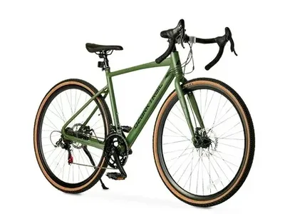 Ozark Trail 700C Gravel Bike, Large, Green