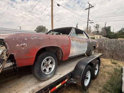 1967 Chevrolet Chevelle Malibu 2-Door Hardtop - Project Car, Parts or Restoration