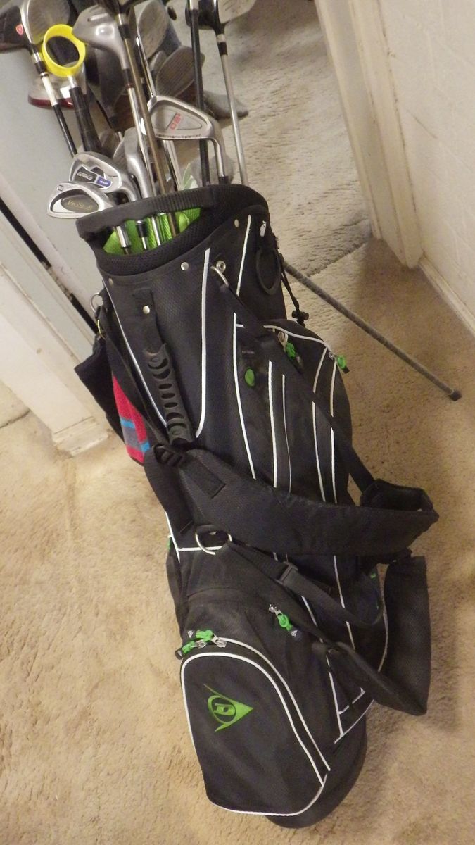 GOLF CLUBS, BAG & BALLS