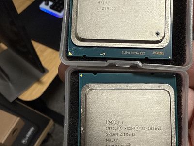 Intel Xeon e5-2620v2 X 2