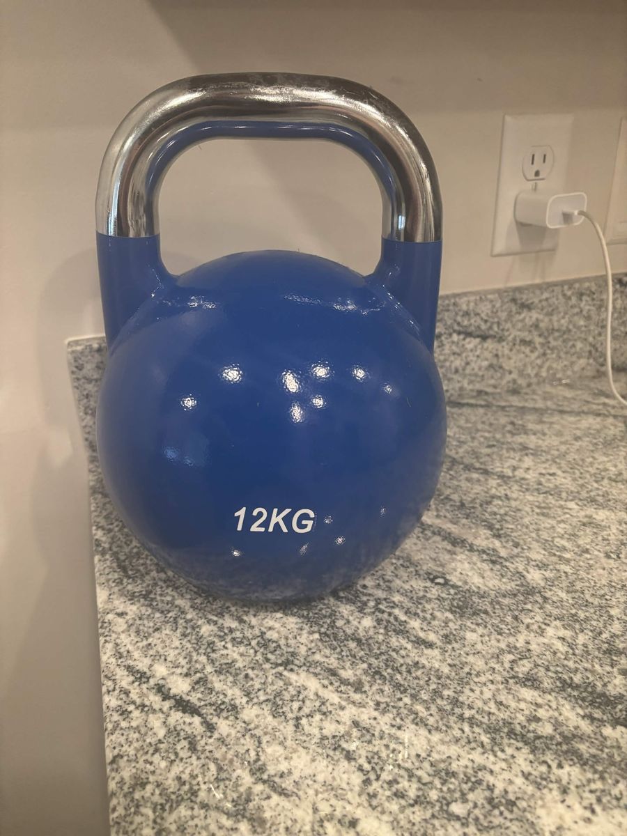 PRISP Steel Competition 12KG Kettlebell Weight - Pro Grade