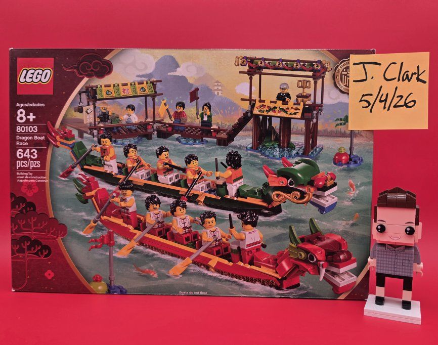 LEGO Seasonal Set 80103 - Dragon Boat Race (RETIRED 2019)