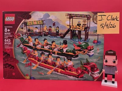LEGO Seasonal Set 80103 - Dragon Boat Race (RETIRED 2019)