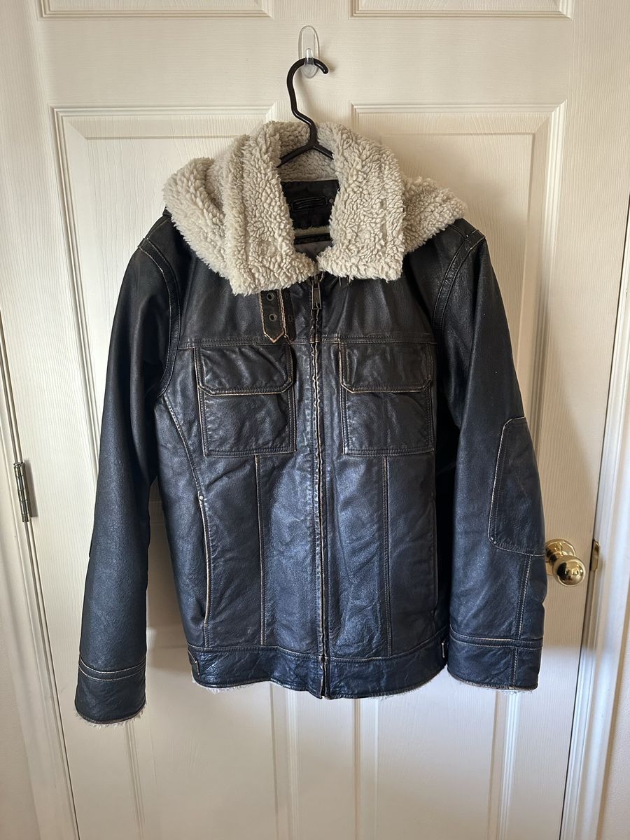 Wilson leather coat