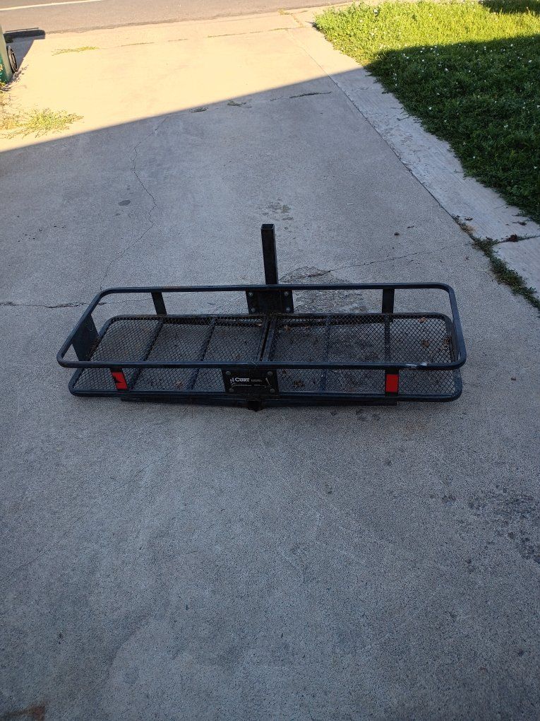 CURT Hitch Mount Cargo Carrier Basket