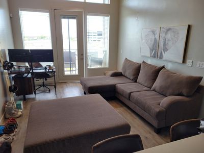 Sectional and Ottoman