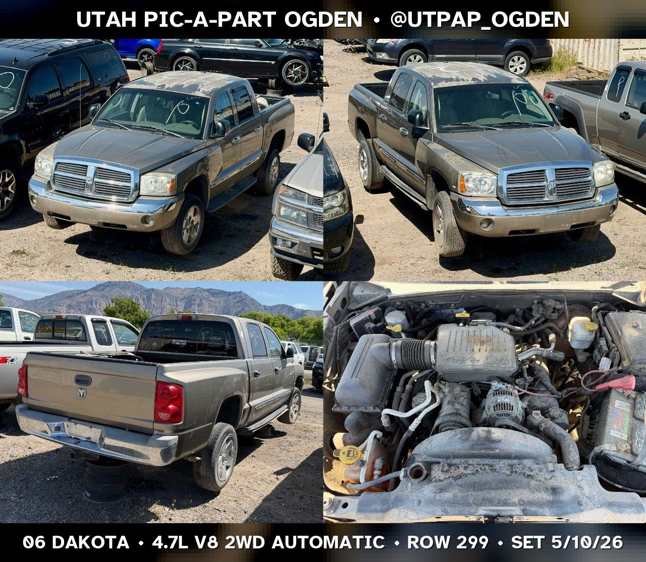2006 Dodge Dakota Parts - UTPAP Ogden