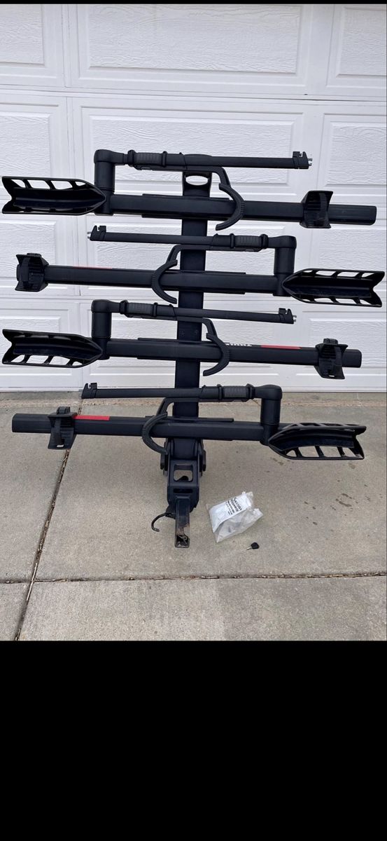 Thule T2   With the 2 bikes ad on ( 4 bikes total