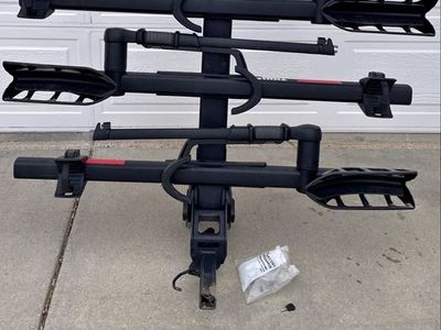 Thule T2 With the 2 bikes ad on ( 4 bikes total