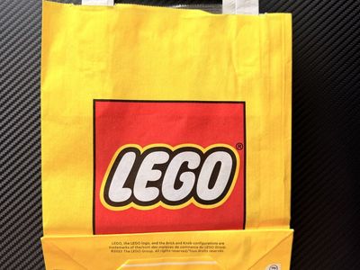 University Mall Lego Store Birthday Bag