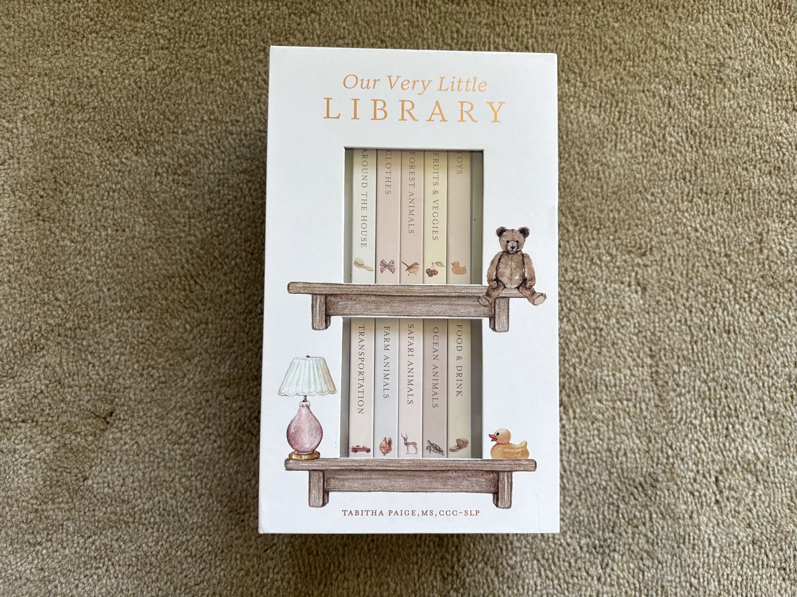 Our Very Little Library Board Book Set, by Tabitha Paige