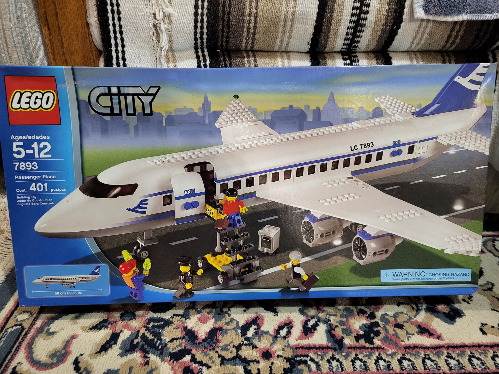 LEGO CITY PASSENGER PLANE  2006 ISSUE