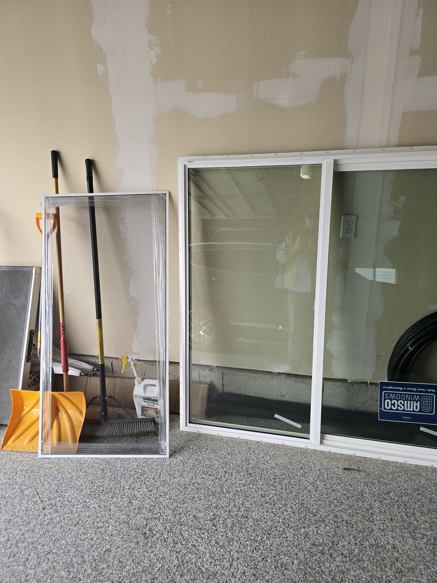 Brand New 60x60 AMSCO Vinyl Sliding Window – $250