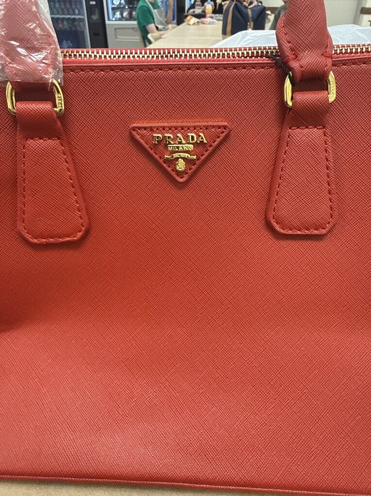 Red Prada Purse