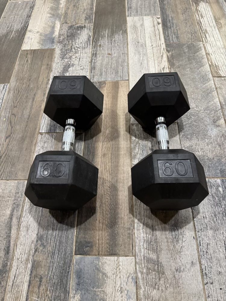 60 lb Dumbbell Set
