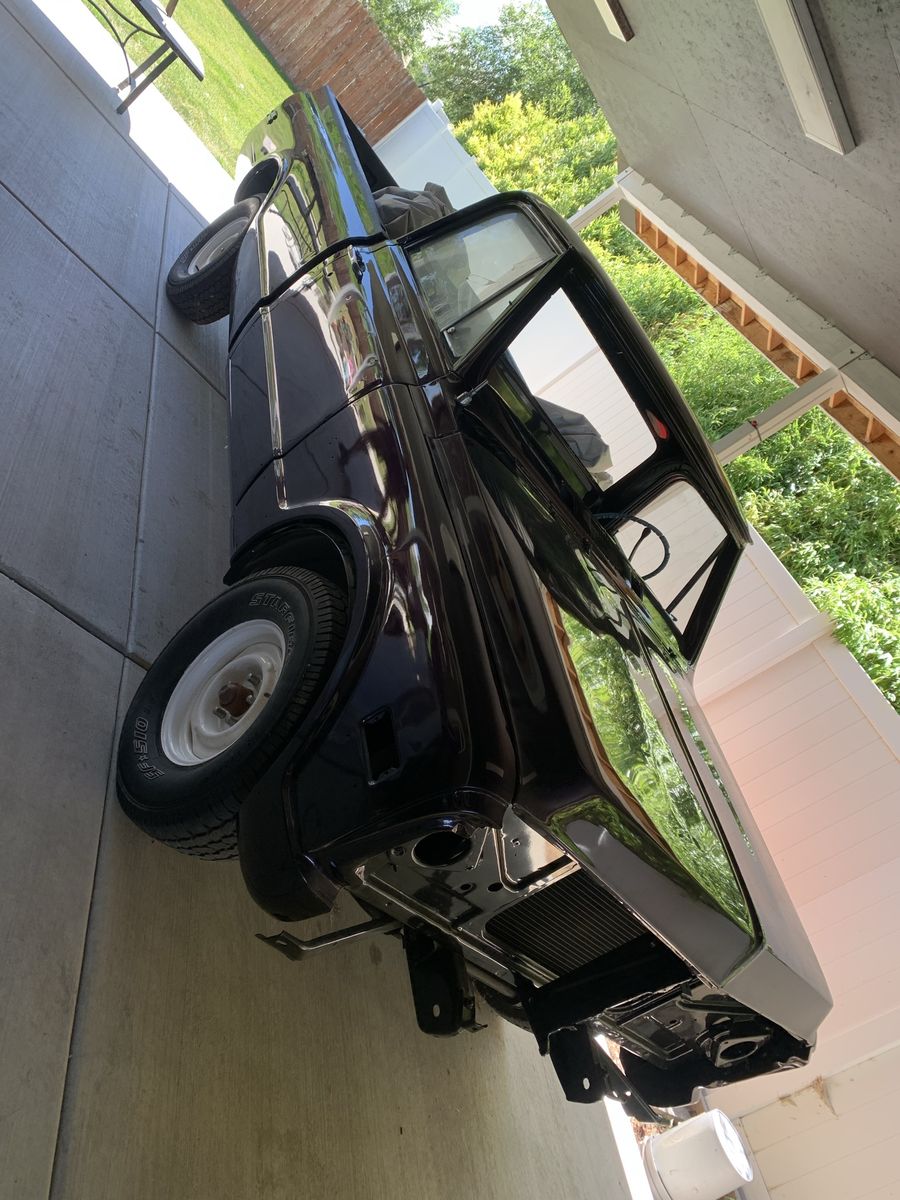 1972 Chevy truck project