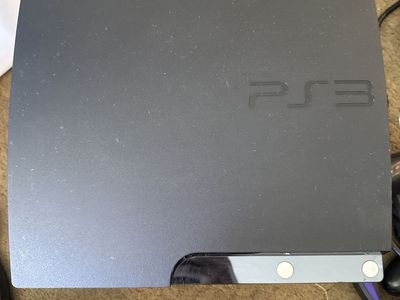 Sony PlayStation 3 (PS3) Slim Console - Black, Used - Tested, DOES NOT WORK