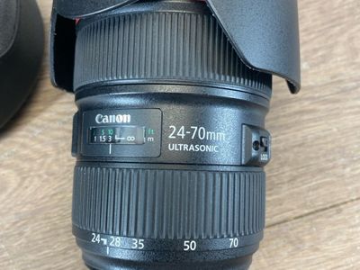 CANON EF 24-70MM ULTRASONIC 1:2.8 L II USM DIGITAL CAMERA LENS #WCP038090