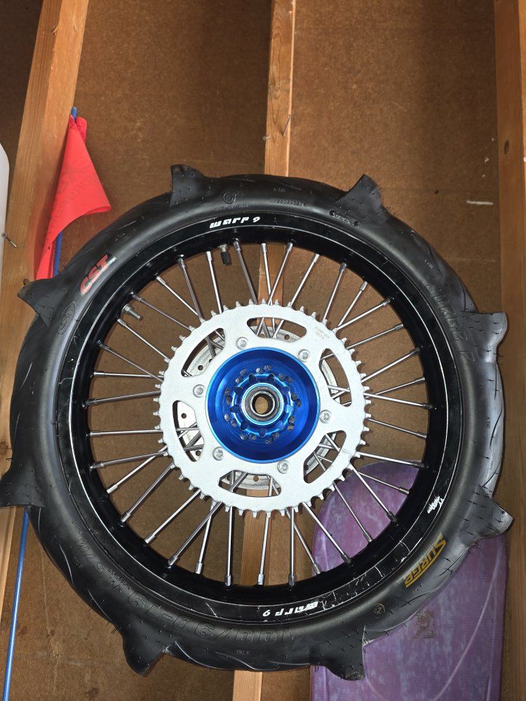 paddle dirtbike setup 19" rim