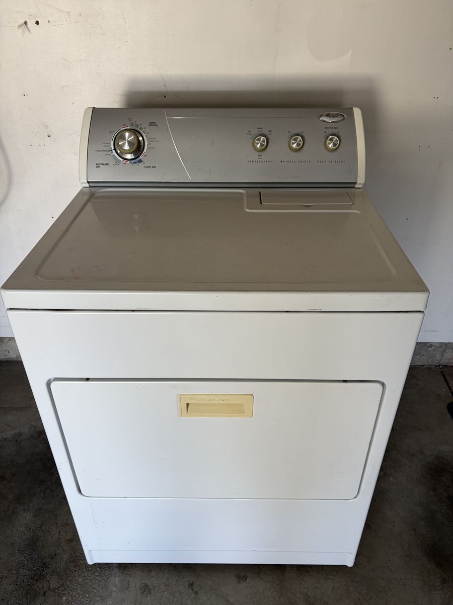 Whirpool Electric Dryer - Large Capacity 7 Cu/ft