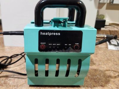 Portable Mug Heat Press Machine- Teal