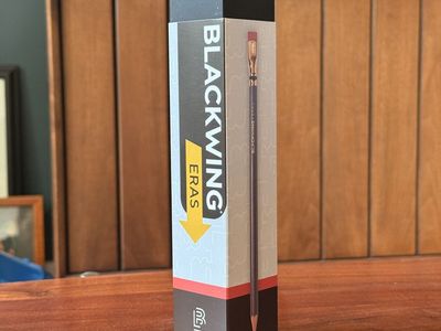 Blackwing Eras Special Edition Pencils - 12 Count Set, Dark Gray, Extra Firm Graphite