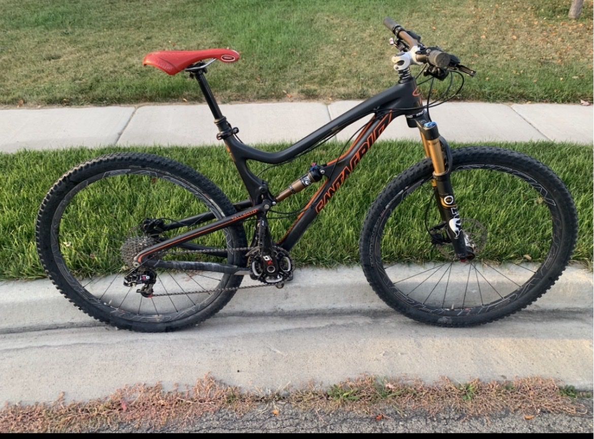 Santa Cruz Tallboy Carbon CC Full Suspension Mountain Bike - Large, 29" ENVE, Fox Kashima