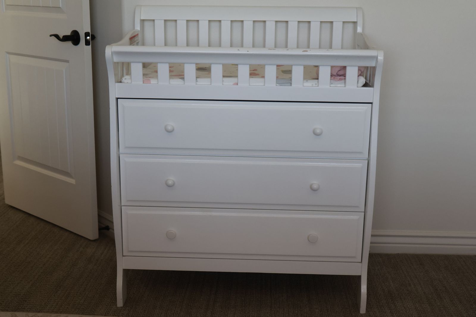 Baby changing table