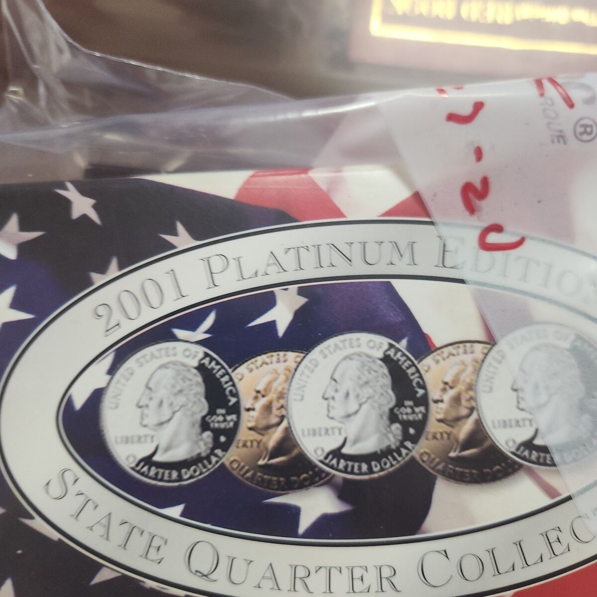 2001 state quarters set