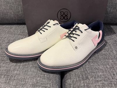 G/Fore Mens Quarter G Gallivanter Golf Shoes Size 11 Snow Twilight G4MS22EF18