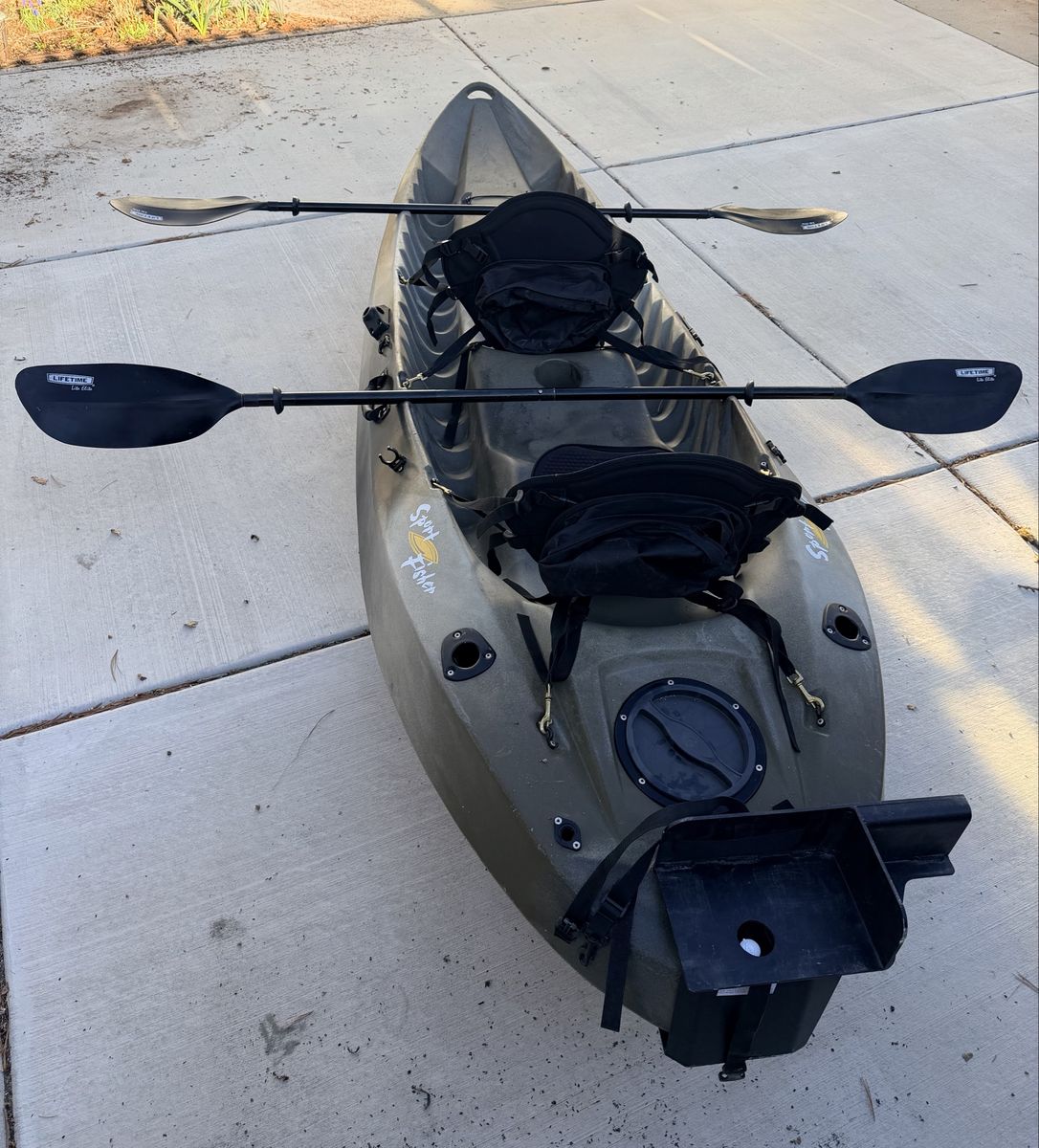 Sport Fisher Kayak With Motor Mount