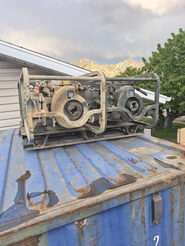 4 Military 28V DC and 120V AC Generators