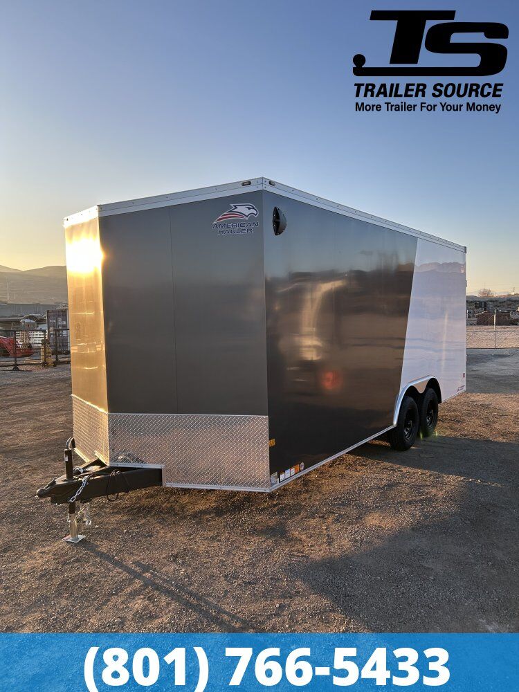8.5x20 American Hauler Night Hawk Enclosed Cargo Trailer - 7'6" Interior - 10K GVWR 2 Tone Color