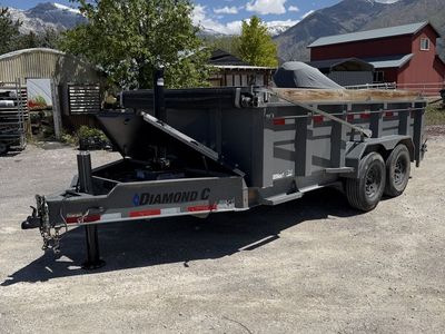 2023 Diamond C dump trailer