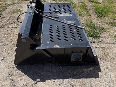 Skid steer rock rake