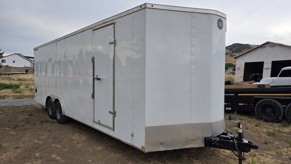 24 x 8.5 ft Wells Cargo Enclosed Trailer