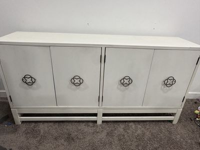 Cute White TV Stand