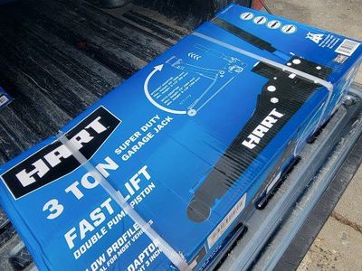 Hart 3 Ton Super Duty Garage Jack Low Profile Fast Lift