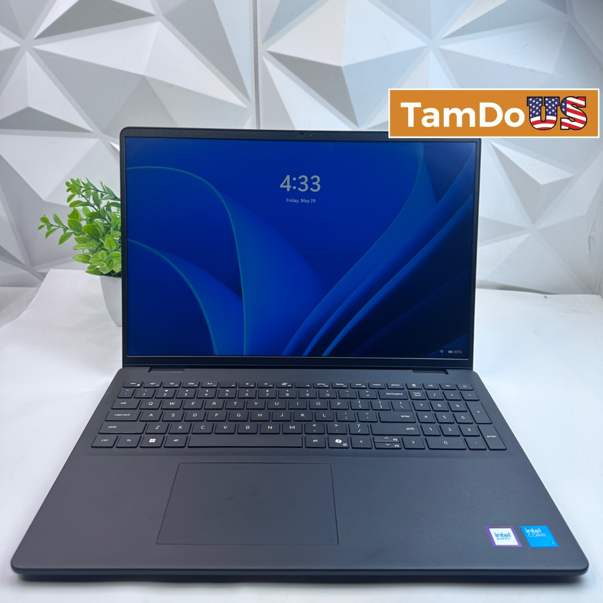 Dell 16 DC16250 Laptop, 16" FHD+ Touch, Intel Core 7 150U, 16GB, 1TB SSD