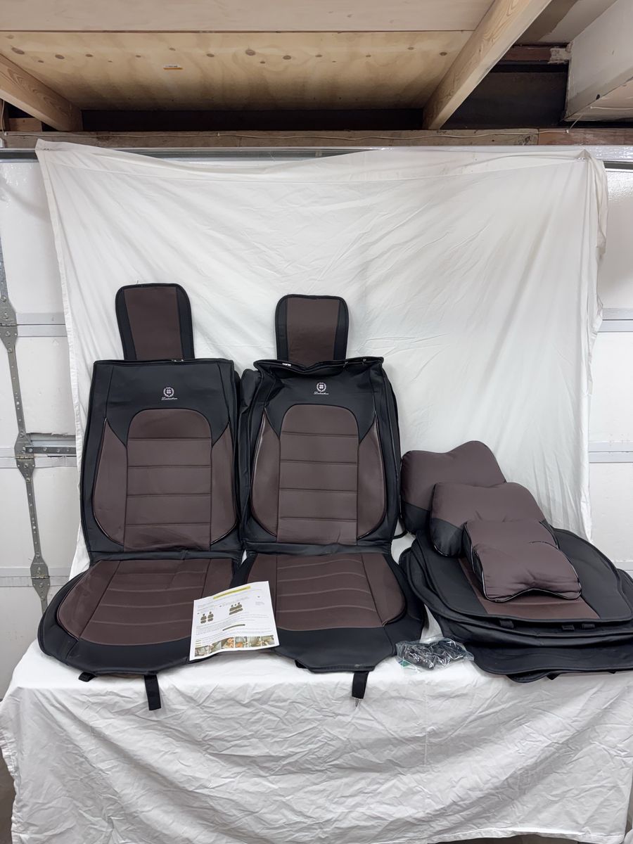 Silverado Seat Covers Leather Custom Fit 2008–2025