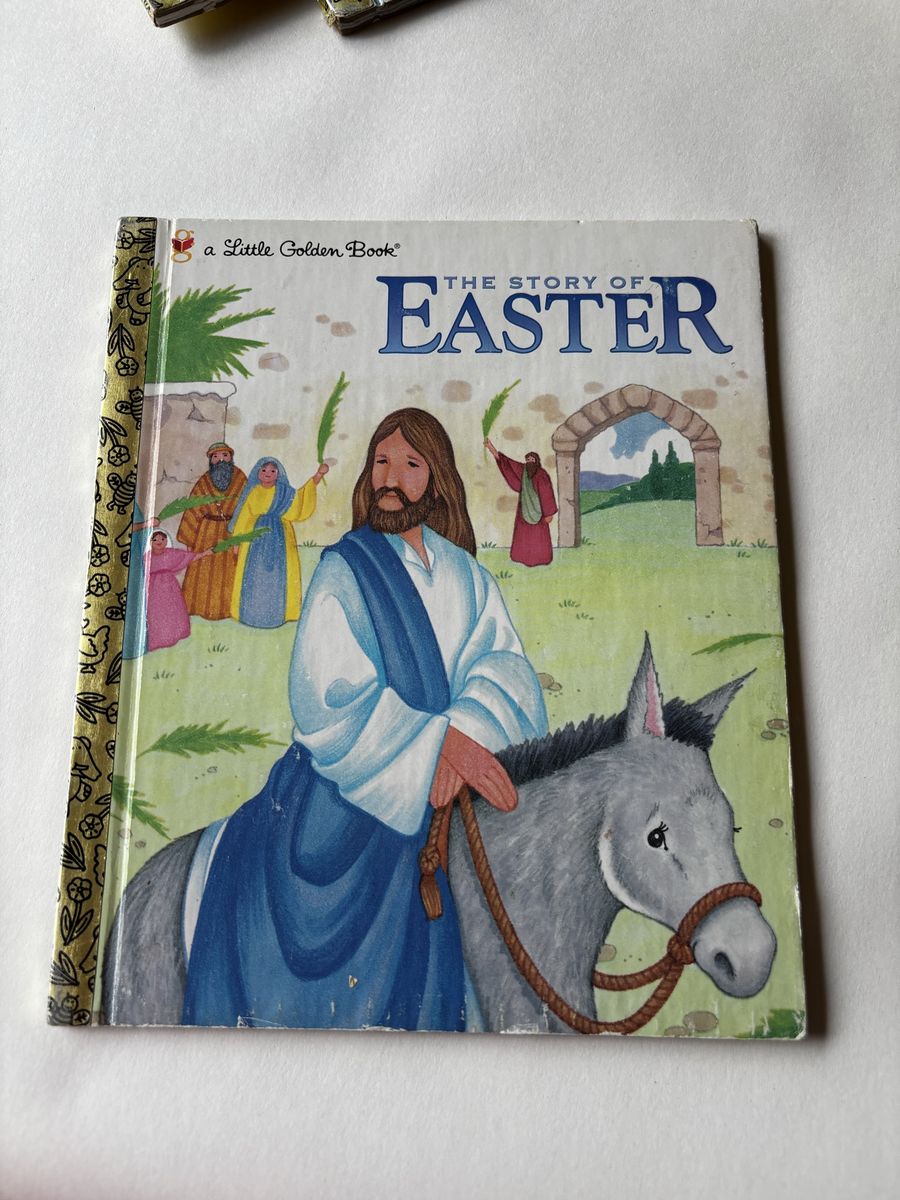 Little Golden Book The Story of Easter Children's Religious Hardcover Book