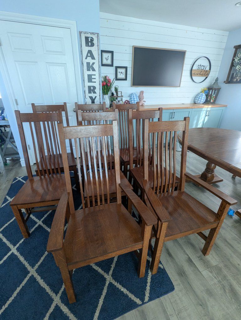 8 Dining room chairs