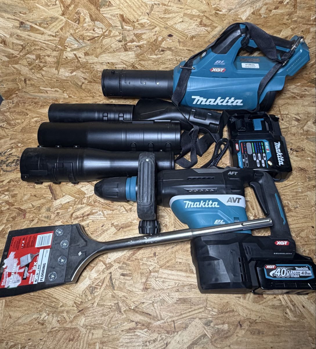 40v Makita blower & Rotary hammer 