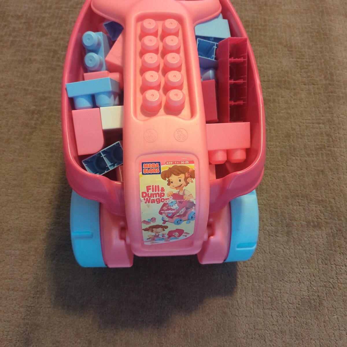 Lego wagon Mega Blocks